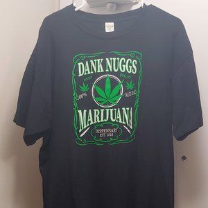 GENTLY USED, DANK NUGGS TEE SHIRT, X-LARGE!!!